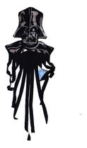 Pipa 3d Em Poliéster Formato Darth Vader Star Wars