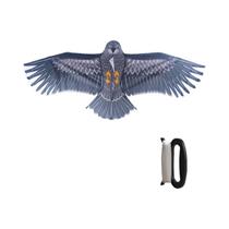 Pipa Gigante De Águia De 2m Com Corda De 100m, Brinquedo De Repelente De Pássaros Para Jardim