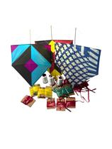 Pipa Kit Completo 10 Pipas + 10 Rabiolas + 1 Linha dezinho