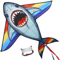 Pipa Tubarão TOY Life com envergadura de 142 cm e linha de 100 m