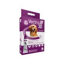 Pipeta Antiparasitário Para Carrapato Ceva Vectra 3d Para Cão De 25kg A 40kg Cor Roxo