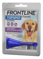Pipeta Antiparasitário Para Pulga Merial Frontline Top Spot Antipulgas Para Cão De 20kg A 40kg