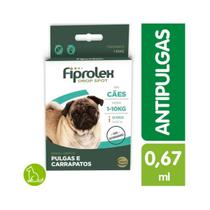 Pipeta Antiparasitário Pulga Ceva Fiprolex Drop Cachorro10kg