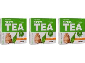 Pipeta Antipulgas Tea Gatos 4,1 Kg Até 8kg - Konig - 3 Unidades