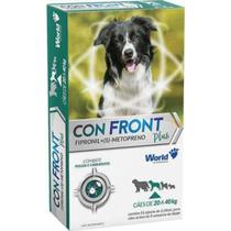 Pipeta confront plus para cães 2,68 ml cartucho c/1 pipeta - World Veterinária