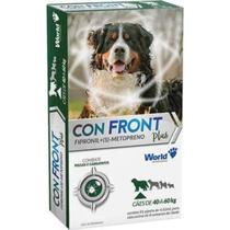 Pipeta confront plus para cães 4,02 ml cartucho c/1 pipeta - World Veterinária