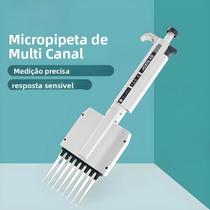 Pipeta Digital Ajustável Multicanal De 8 a 12 Canais JOANLAB Equipamento De Laboratório Químico Pipeta Digital Ajustável Multicanal De 8 a 12 Canais JOANLAB Equipamento De Laboratório Químico