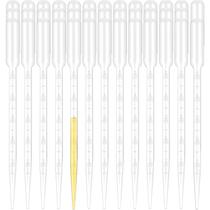 Pipetas conta-gotas moveland 200 unidades de plástico descartável de 5 mL Pipetas conta-gotas moveland 200 unidades de plástico descartável de 5 mL