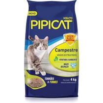 Pipicat Areia higienica Granulado Sanitario Campestre 4kg para gatos.