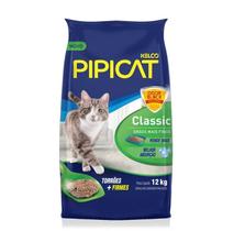 Pipicat Classic Areia Sanitária Kelco - Para Gatos-12 Kg