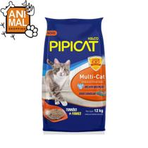 Pipicat Multi-Cat 12 kg - Granulado Sanitário para Gatos - Kelco