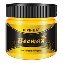 Pipihua Cera de Abelha Natural para Polimento de móveis