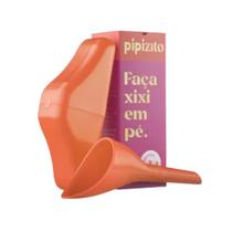 Pipizito Funil Urinário Reutilizável Escolher Cr Laranja 1Un Pipizito Funil Urinário Reutilizável Escolher Cr Laranja 1Un