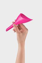 Pipizito Funil Urinário Reutilizável - Rosa com Glitter