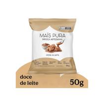 Pipoca artesanal doce de leite 50g mais pura