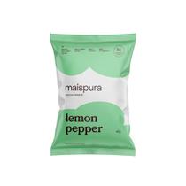 Pipoca artesanal lemon pepper 40g mais pura