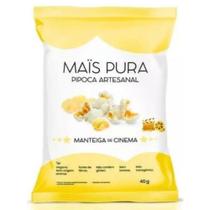 Pipoca Artesanal Manteiga Cinema Mais Pura 40g