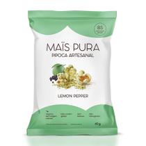 Pipoca Artesanal Sabor Lemon Pepper Mais Pura 40g