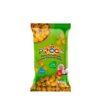 Pipoca Caramelizada Flocos de Coco A Pipoca 50g Pipoca Caramelizada Flocos de Coco A Pipoca 50g