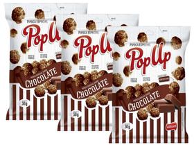 Pipoca Chocolate Pop Up Bel 50g - 3unid Pipoca Chocolate Pop Up Bel 50g - 3unid