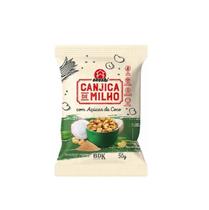 Pipoca de Canjica de Milho com Açúcar de Coco Okoshi 50g Pipoca de Canjica de Milho com Açúcar de Coco Okoshi 50g
