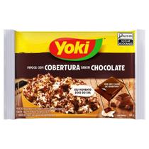 Pipoca de Micro-ondas Yoki Com Cobertura Chocolate 160g