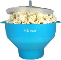 Pipoca de microondas Salbree Silicone Turquesa