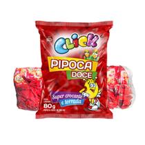 Pipoca Doce Click 80g Fardo C/ 13 Unidades