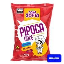 Pipoca Doce Dona Sofia 100g 25un