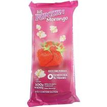 Pipoca Doce Tradicional Panela Sabor Morango