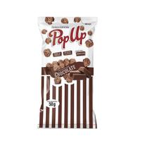 Pipoca Especial Pop Up Sabor Chocolate 50 Gramas- Kit 10Un