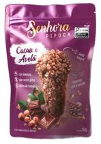 Pipoca Gourmet Doce Pronta Cacau e Avelã 90g - Sra Pipoca