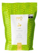 Pipoca Gourmet Salgada Sache Sabor Lemon Pepper 35g Lanche Crocante Limao Pimenta Cinema em Casa