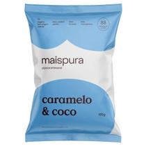 Pipoca mais pura caramelo e coco 100g a