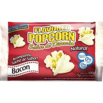 Pipoca Microondas Com Sachê Bacon -6 Unidades