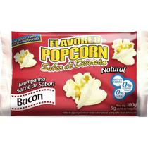 Pipoca Microondas Com Sachê Bacon -6 Unidades