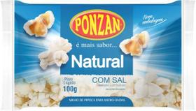 Pipoca Microondas Tradicional Ponzan 100g