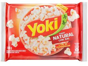 Pipoca Microondas Yoki Natural 100g