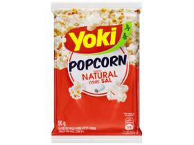 Pipoca Natural Com Sal Micro-ondas YOKI 50g Pipoca Natural Com Sal Micro-ondas YOKI 50g