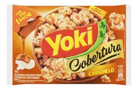 Pipoca para Micro-Ondas Cobertura Caramelo Yoki 160g