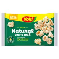 Pipoca para Micro-Ondas Yoki Natural com Sal 100g Pipoca para Micro-Ondas Yoki Natural com Sal 100g