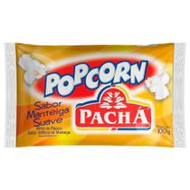 Pipoca para Microondas Pop Corn Pachá Sabor Manteiga Suave 100g - Pacha