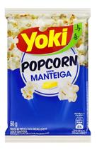 Pipoca Para Microondas Popcorn Sabor Manteiga Com 50G Yoki