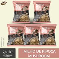 Pipoca Premium Em Casa 2,5 Kilos Milho Mushroom Receitas Gourmet