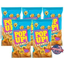 Pipoca Pronta Gourmet Pop Up Caramelo Kit 5 Unidades de 50g Pipoca Pronta Gourmet Pop Up Caramelo Kit 5 Unidades de 50g
