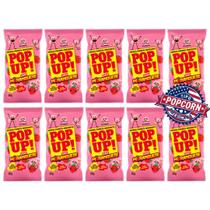 Pipoca Pronta Gourmet Pop Up Sabor Moranguete Kit 10 Unidades de 50g Pipoca Pronta Gourmet Pop Up Sabor Moranguete Kit 10 Unidades de 50g