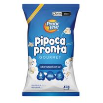 Pipoca prontasabor natural e manteiga 40g pratic leve