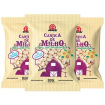 Pipoca Salgada Canjica De Milho Com Sal Marinho Okoshi Contendo 3 Pacotes De 40g Cada Pipoca Salgada Canjica De Milho Com Sal Marinho Okoshi Contendo 3 Pacotes De 40g Cada