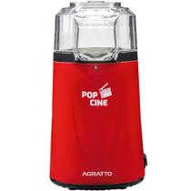 Pipoqueira Agratto Pop Cine com Dosador, 1200 W, Vermelha - PP01 Pipoqueira Agratto Pop Cine com Dosador, 1200 W, Vermelha - PP01