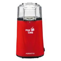 Pipoqueira Agratto Pop Cine PP02 Vermelha Com Dosador 1200W 220V Pipoqueira Agratto Pop Cine PP02 Vermelha Com Dosador 1200W 220V